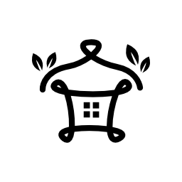 都市の家庭のロゴ無料アイコン