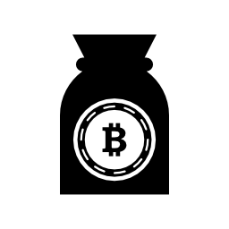 Bitcoin袋無料アイコン