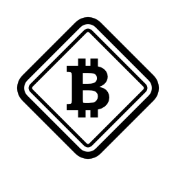 Bitcoin警告シンボル無料アイコン