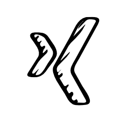 興スケッチのロゴの無料アイコン