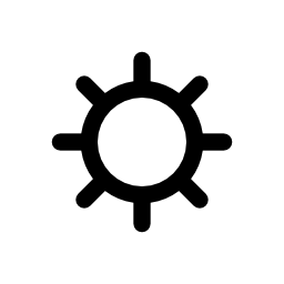太陽の天気記号無料アイコン