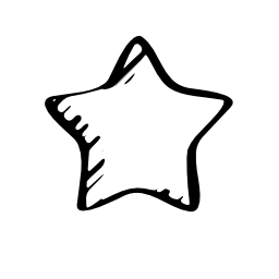 星好きなシンボル無料アイコンのスケッチ