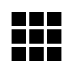 電話ボタン黒の正方形のシンボル無料アイコン