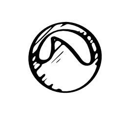 Groovesharkはロゴ、スケッチバリアント無料アイコン