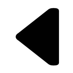 左矢印の黒い三角形無料アイコン