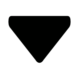 下矢印黒三角バリアントシンボル無料アイコン