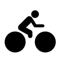 パラリンピックサイクリング自転車無料アイコン