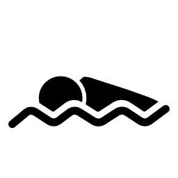 パラリンピック水泳シンボル無料アイコン