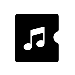 音楽ディスクの無料アイコン