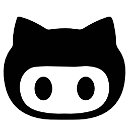 Githubのロゴの顔無料アイコン