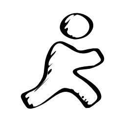 AOLはスケッチのロゴ、バリアント無料アイコン