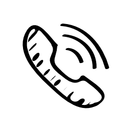 Viberはロゴ、スケッチバリアント無料アイコン