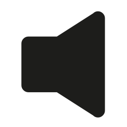 スピーカーブラック工具形状インタフェースシンボル無料アイコン
