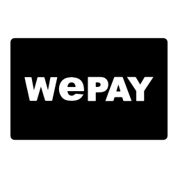 Wepay支払いカードのロゴの無料ア...