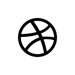 Dribbble無料のロゴのアイコン