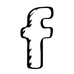 Facebookスケッチ社会手紙ロゴ概要無料アイコン