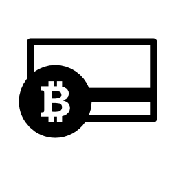 Bitcoinクレジットカード無料のアイコン
