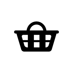 ショッピングバスケットインターフェイス商業シンボル無料アイコン
