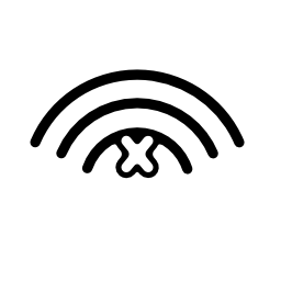 電話インターフェイスインターネット接続信号シンボル無料アイコン
