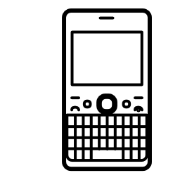 携帯電話のデザインボタンキーボード無料アイコン