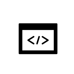 HTMLseoインタフェースシンボル無料アイコン