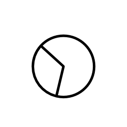 サークル無料アイコンで円形グラフィック概要インタフェースシンボル