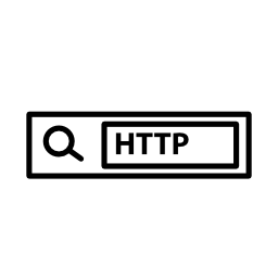 Http検索シンボル無料アイコン
