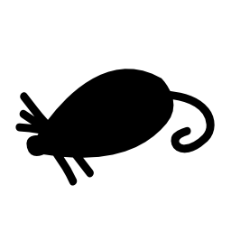 黒マウス無料アイコン