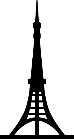 東京タワー無料アイコン